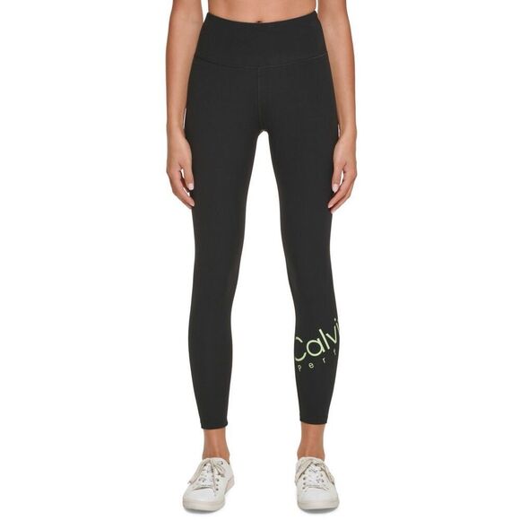 Calvin Klein Performance High-Rise 7/8 Leggings Size XS - Picture 1 of 3